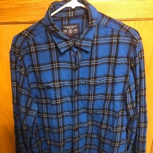 Men’s American eagle long sleeve button up bundle